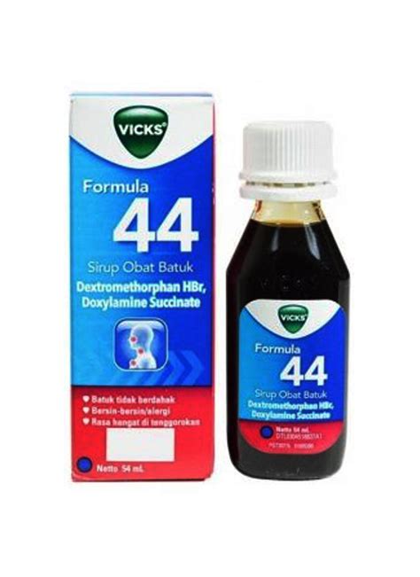 Vicks Obat Batuk Formula 44 Dewasa Btl 54Ml | Klik Indomaret