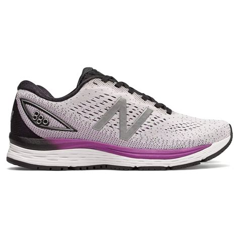 880 v9 Womens B (STANDARD WIDTH) HIGH CUSHIONING 10mm Drop Road Running Shoes White with Voltage ...