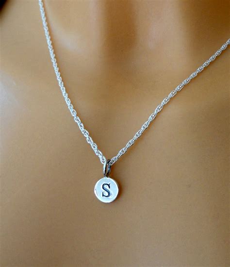 20 Best Ideas Silver Initial Necklace - Home, Family, Style and Art Ideas