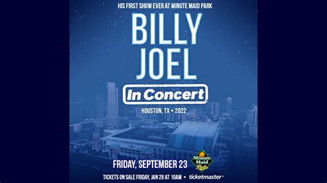 Get tickets to Billy Joel's Houston concert with SiriusXM presale ...