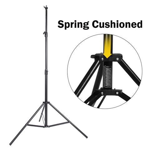 Studio Light Stand 3-4m Heavy Duty Adjustable Professional Tripod Photography UK | eBay