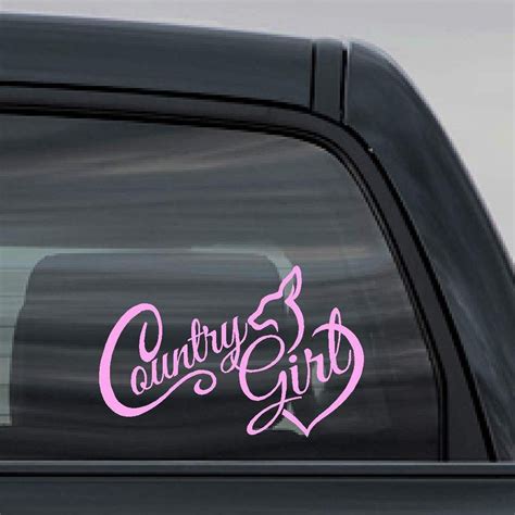 Girly Car Decals For Windows