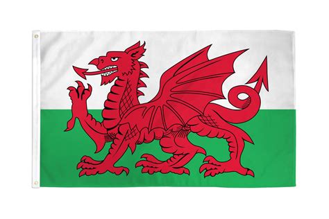 Wales Flag 8 x 5 Ft (2400 x 1500 mm) - Custom Flag Australia