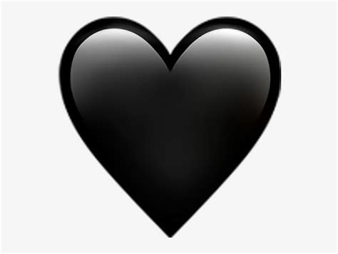 Heart Dp For Whatsapp Profile Black - pic-twang