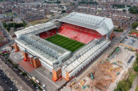 Anfield Road End construction next steps explained - with 4-week ...