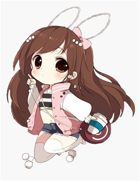 #chibi #girl #chibigirl #chibi Girl - Chibi Imagenes De Chicas Anime Kawaii, HD Png Download ...