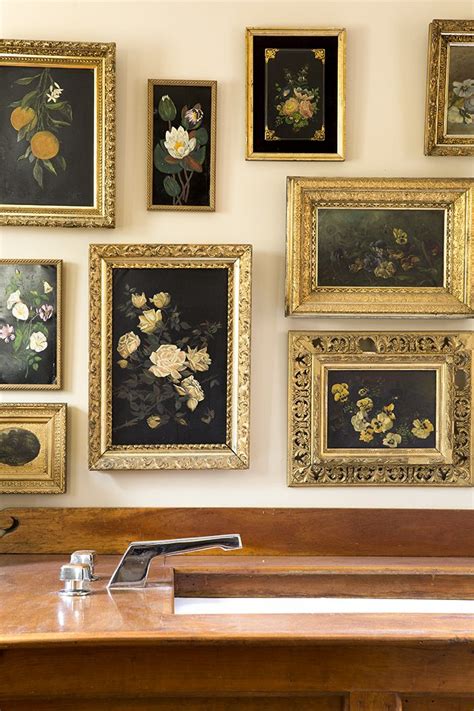 Three Decades of Antiques At Home in Lafayette, New Jersey | Gold frame ...