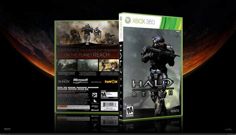 Viewing full size Halo Reach box cover