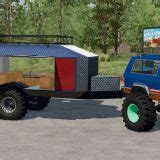 Overland Trailer v1.0.0.1 FS22 - Farming Simulator 22 Mod | FS22 mod
