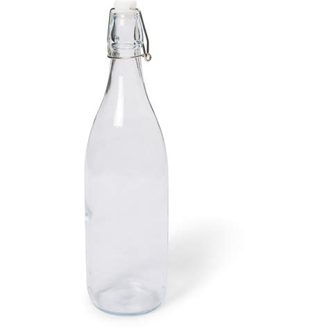 Brilliant Basics Glass Water Bottle - Clear | BIG W