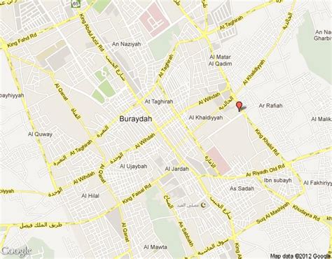 Buraydah Map - Saudi Arabia