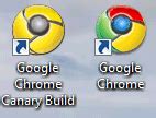 Google Chrome Canary Build