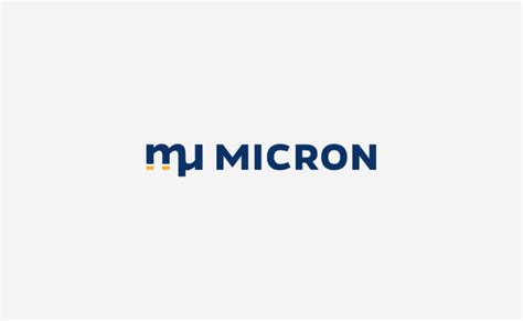 Micron Logo Design by Typework Studio Logo Design Agency