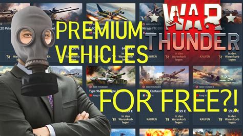 5 ways to get free premium vehicles in War Thunder - YouTube