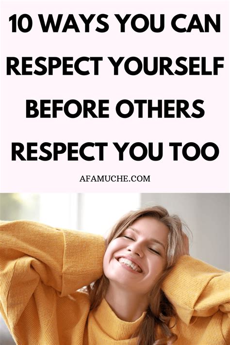 How To Respect Yourself And Increase Your Self-Worth - Afam Uche