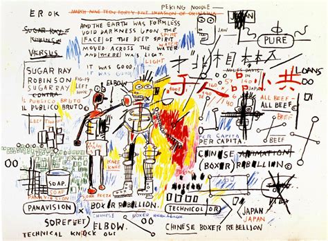 Jean-Michel Basquiat Paintings: Jean-Michel Basquiat Famous Paintings