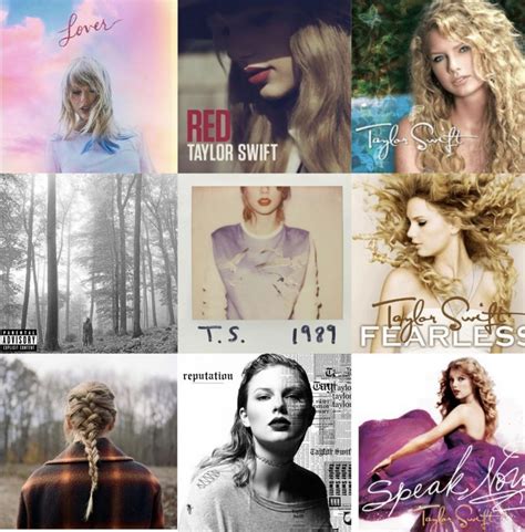 Rank Taylor Swift Albums - Image to u