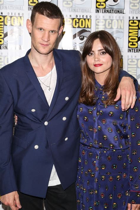 Who-Natic: Photos - Matt Smith and Jenna Coleman - SDCC Doctor Who ...