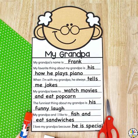 Grandparents Day Writing Craft