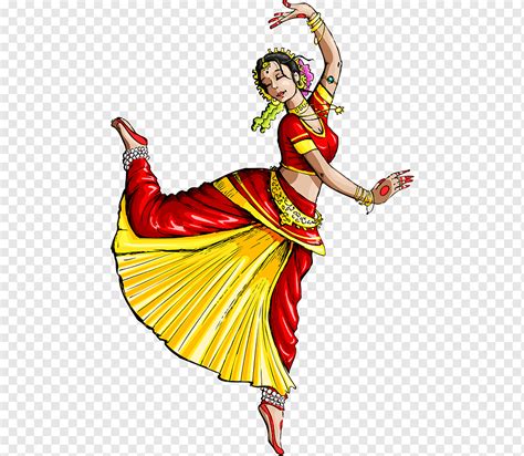 Mujer bailando ilustración, danza en india india danza clásica dibujo, danza india, diverso ...