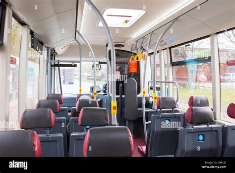 Bus interior UK Stock Photo - Alamy