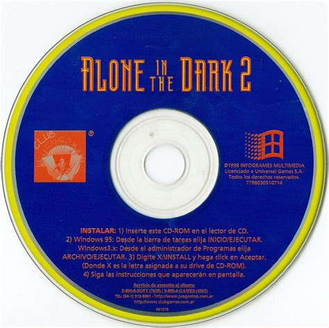 Alone in the Dark 2 cover or packaging material - MobyGames