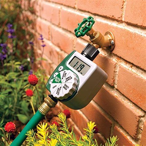 Programmable Hose Automatic Irrigation Timer Watering Clock Gardening ...