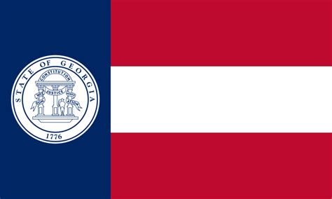 Image: Flag of the State of Georgia (1920-1956)