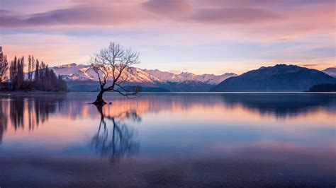 1920x1080 Resolution Lake Wanaka HD Otago New Zealand 1080P Laptop Full HD Wallpaper ...