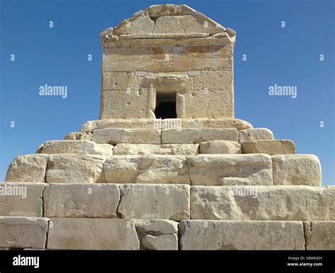 Pasargadae, IRAN, Pasargadaeis the first royal capital of the Achaemenid Empire.The tomb of ...