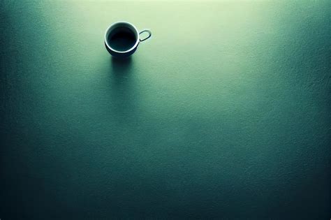 Premium Photo | Coffee cup on a dark background