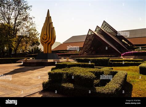 Bangkok, Thailand - February 20, 2017: Beautiful Architecture of Queen ...