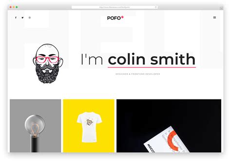 20 Best Bootstrap Portfolio Templates 2024 - Colorlib