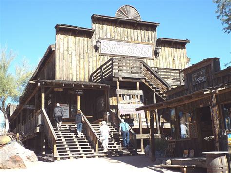 Apache Junction-Goldfield Ghost Town-Saloon - Western saloon ...