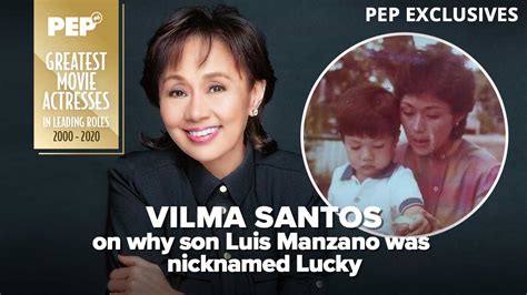 Vilma Santos tells story behind son's nickname Lucky | PEP.ph