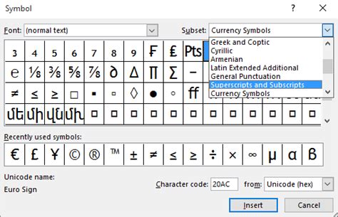 Microsoft Office Superscript Shortcut - hcdwnload