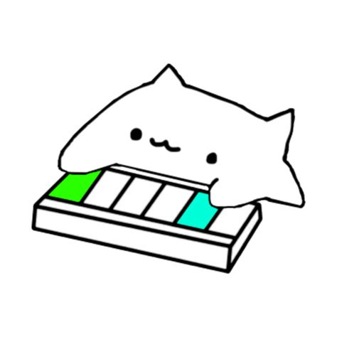 Bongo Cat Keyboard Drawing - Bongo Cat - Phone Case | TeePublic