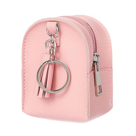 Mini Backpack Design Coin Purse with Tassel (Pink) – MINISO Bahrain