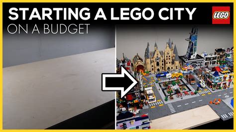 How to Build a LEGO City (on a budget) - YouTube