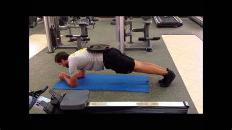'How To' Weighted Plank - YouTube