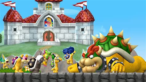 New Super Mario Bros. Wii - All Castle Bosses (Koopaling Battles) - YouTube