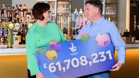 UK winners of £61m EuroMillions jackpot reveal they first thought they ...