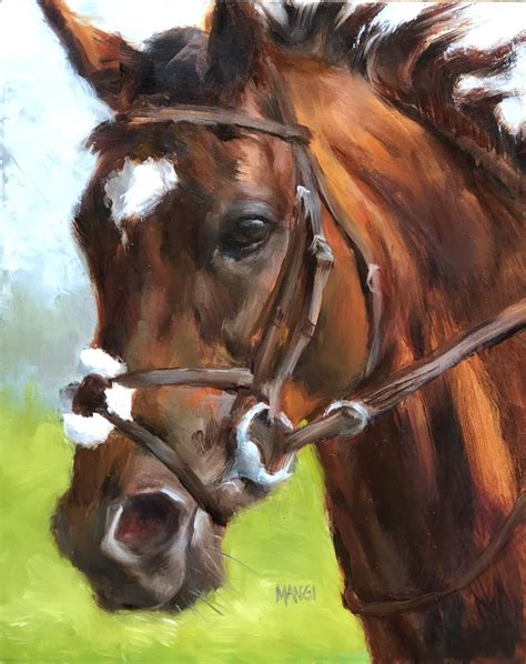 Realistic Horse Painting