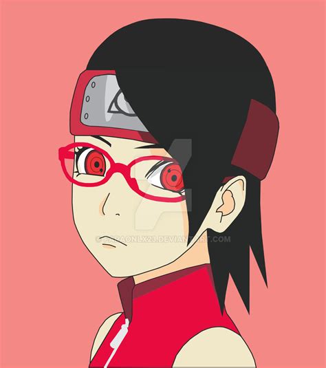 Uchiha Clan: Sarada Mangekyou Sharingan Design