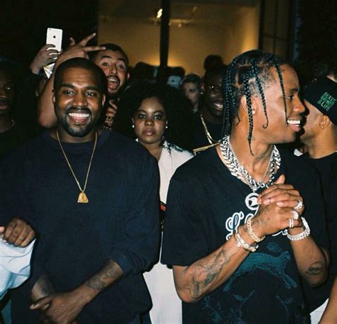 Kanye x Travis 🔥 | Kanye, Travis scott, Rapper