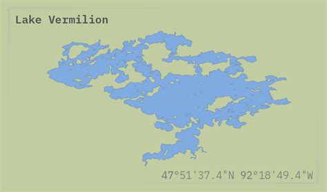 Lake Vermilion Campground Map