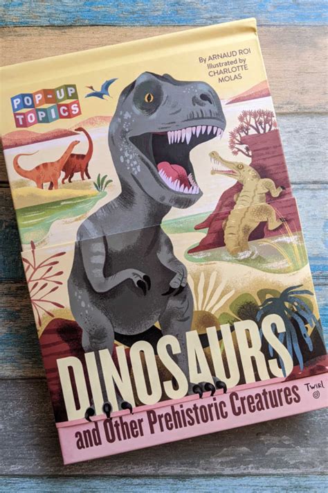 Dinosaur Pop Up Book for Kids - Mama Likes This