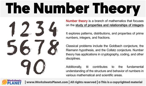 What is the Number Theory