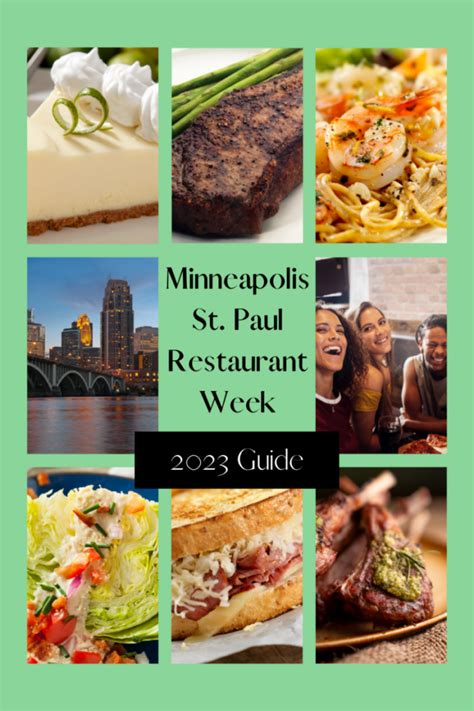 Minneapolis/St. Paul Restaurant Week 2023 Guide | Green Vacation Deals