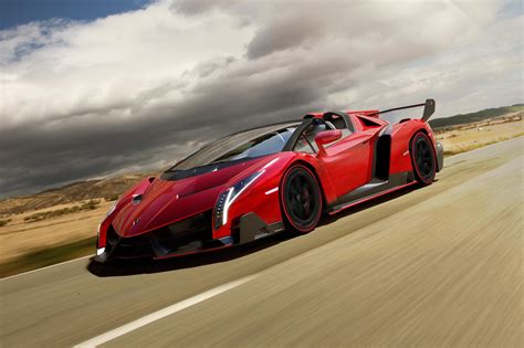 Top Supercar Models: Lamborghini Veneno Roadster 2014